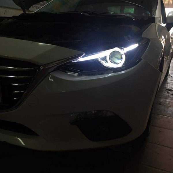 Đèn pha mazda 3 all new mẫu 2.0