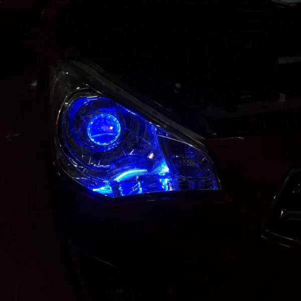 Độ đèn bi xenon xe Attrage