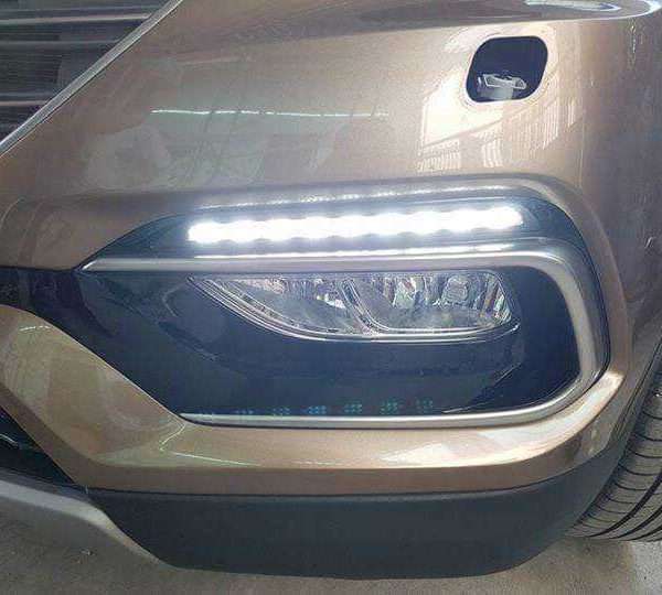 đèn led gầm xe santafe