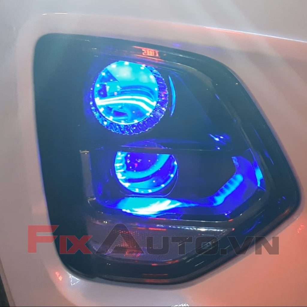 độ đèn led santafe 2019